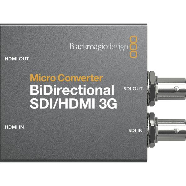 BLACKMAGIC DESIGN BLACKMAGIC MICRO CONVERTER BIDIRECTIONAL SDI HDMI 3G CON PSU CONVERTITORE VIDEO BIDIREZIONALE SDI HDMI