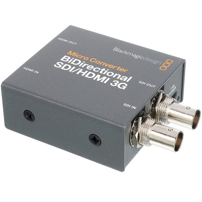 BLACKMAGIC DESIGN BLACKMAGIC MICRO CONVERTER BIDIRECTIONAL SDI HDMI 3G CON PSU CONVERTITORE VIDEO BIDIREZIONALE SDI HDMI