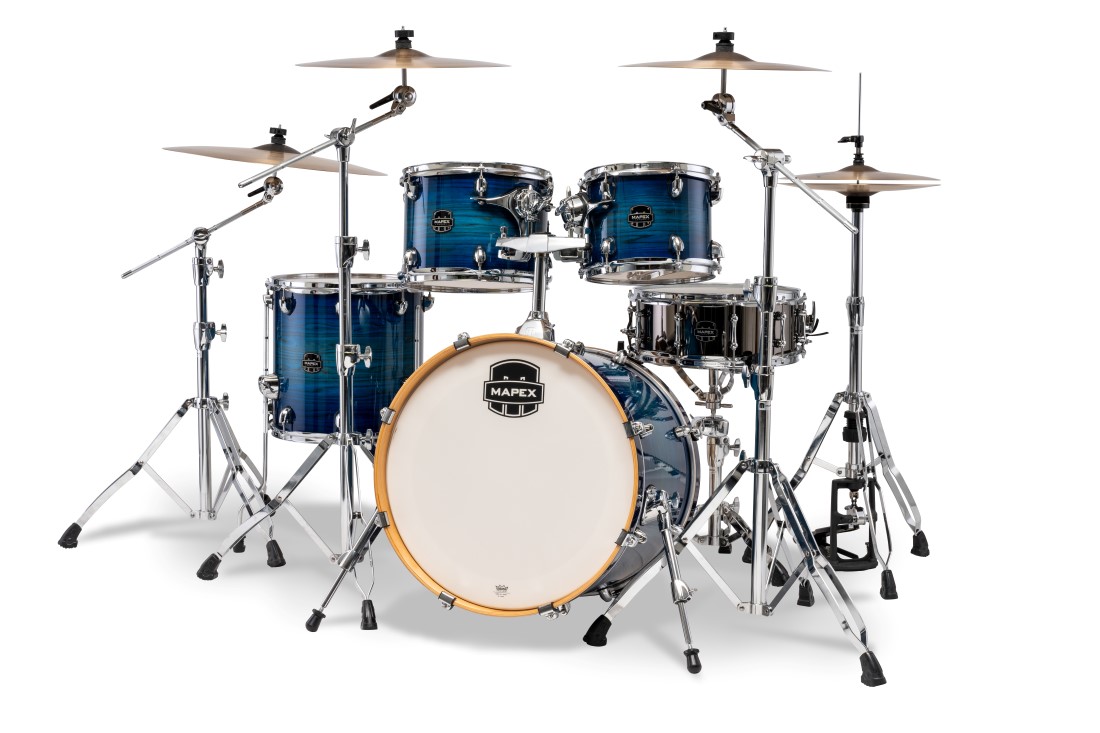 MAPEX IT AR504SVNJ ARMORY ROCK 5 PEZZI BLUE WAVE BURST