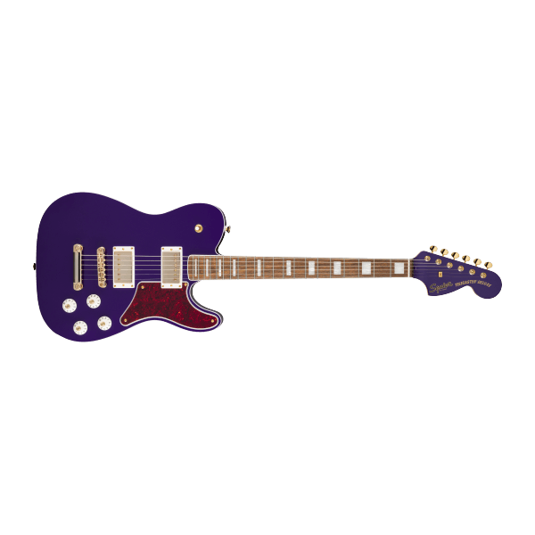 Squier Limited Edition Paranormal Troublemaker Telecaster Deluxe, Purple Metallic