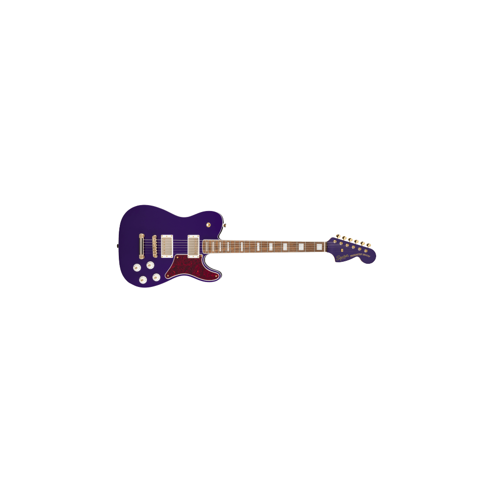 Squier Limited Edition Paranormal Troublemaker Telecaster Deluxe, Purple Metallic
