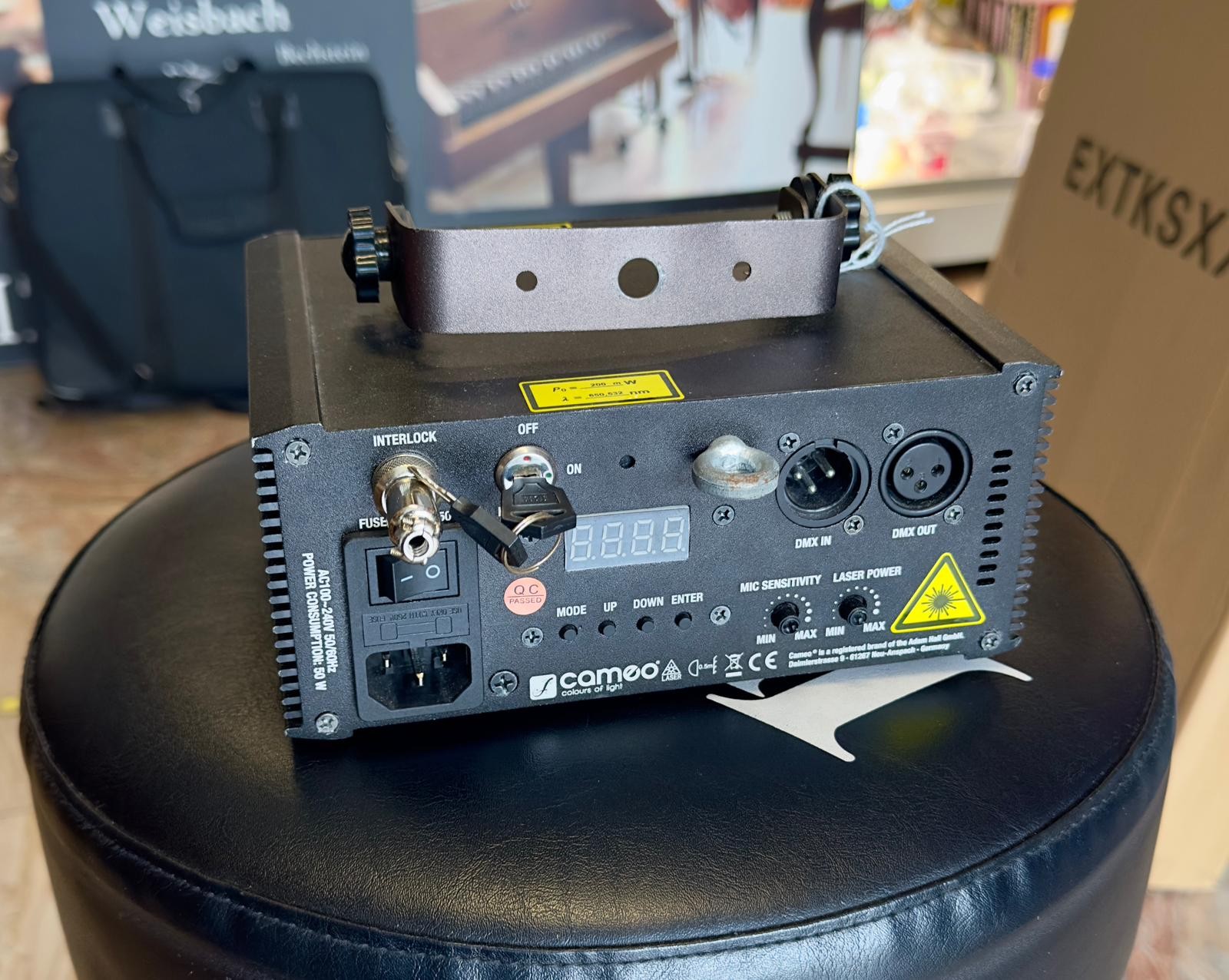 CAMEO Wookie 200 RGY - PROIETTORE LASER 200mW RGY