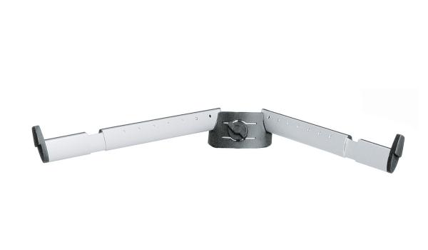 KONIG   MEYER KONIG & MEYER 18866-SI ARM SET B SILVER BRACCIA INCLINATE ADDIZIONALI PER 18860SI - 18840SI SUPPORTO TASTIERA SPID