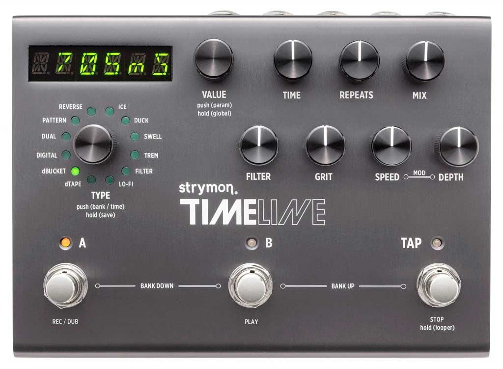 STRYMON PEDAL DELAY TIMELINE