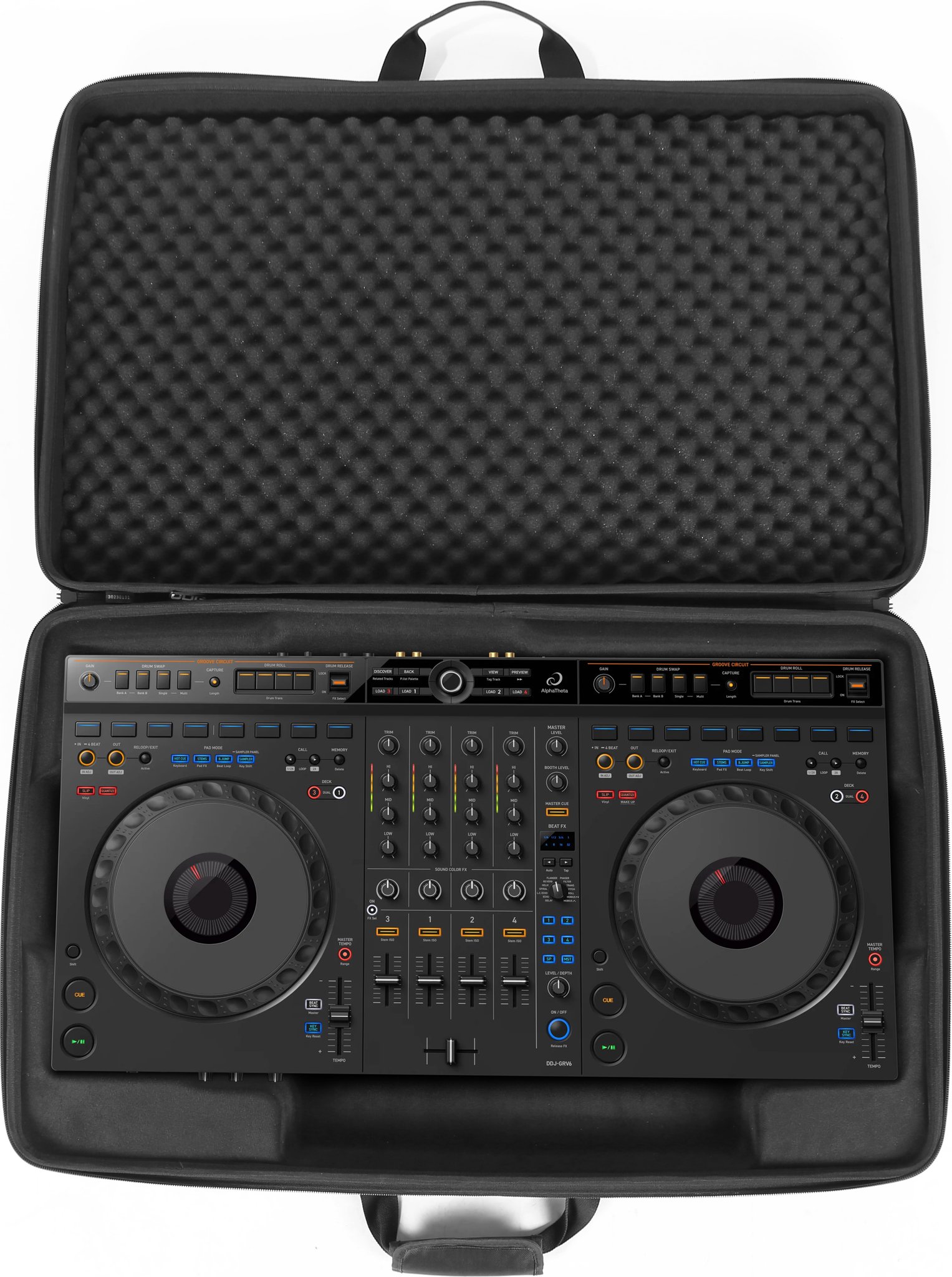 UDG GEAR U8329BL CR ALPHATHETA DDJ-GRV6 HARDCASE BLACK