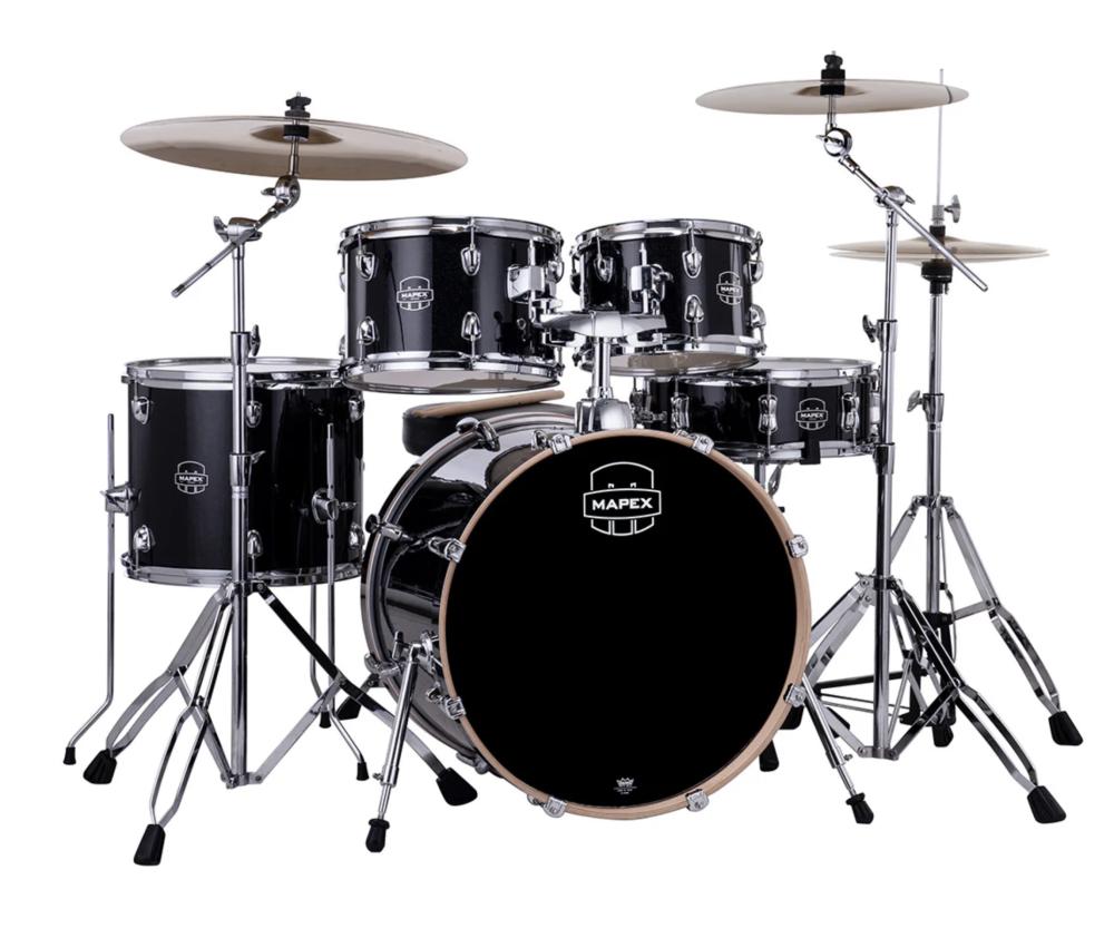 MAPEX IT VE5045FTCVH VENUS FUSION 5 PEZZI BLACK GALAXY SPARKLE