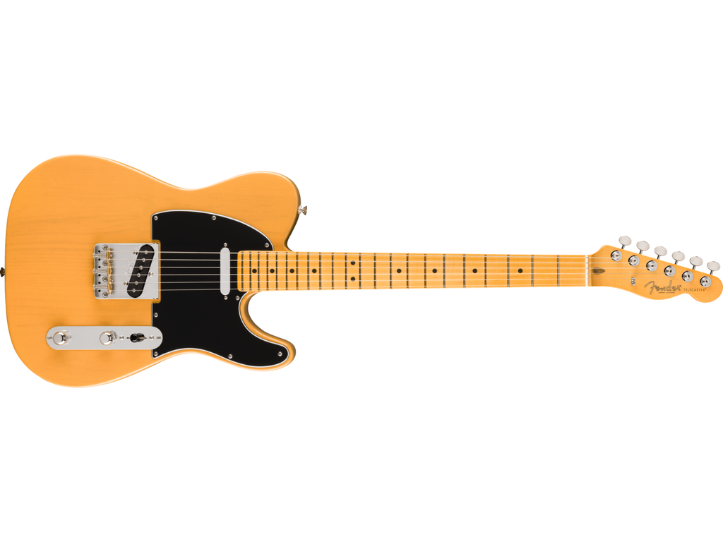 Fender American Professional Classic Telecaster®, Maple Fingerboard, Butterscotch Blonde