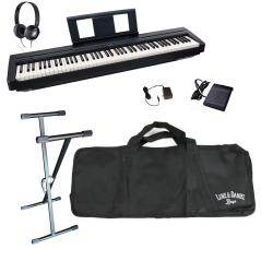 YAMAHA P45 TOUR BUNDLE PIANOFORTE DIGITALE 88 TASTI CON SUPPORTO CUFFIA LEGGIO PEDALE E ALIMENTATORE