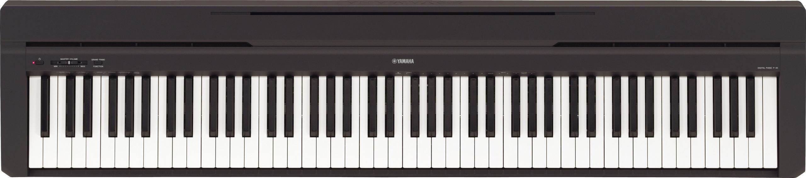 YAMAHA P45 TOUR BUNDLE PIANOFORTE DIGITALE 88 TASTI CON SUPPORTO CUFFIA LEGGIO PEDALE E ALIMENTATORE