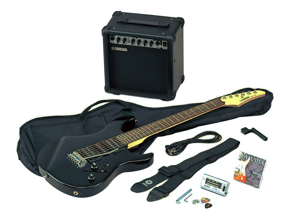YAMAHA ERG121GP II KIT CHITARRA ELETTRICA AMPLIFICATORE CUSTODIA ACCESSORI