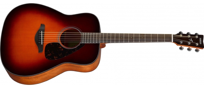 YAMAHA FG800 BROWN SUNBURST CHITARRA ACUSTICA COLORE SUNBURST