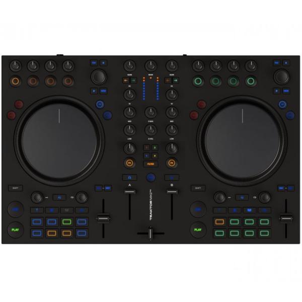 NATIVE INSTRUMENTS NATIVE INSTUMENTS TRAKTOR KONTROL MX2 CONTROLLER DJ 2 CANALI JOG WHEEL 16 PAD + TRAKTOR PRO 4