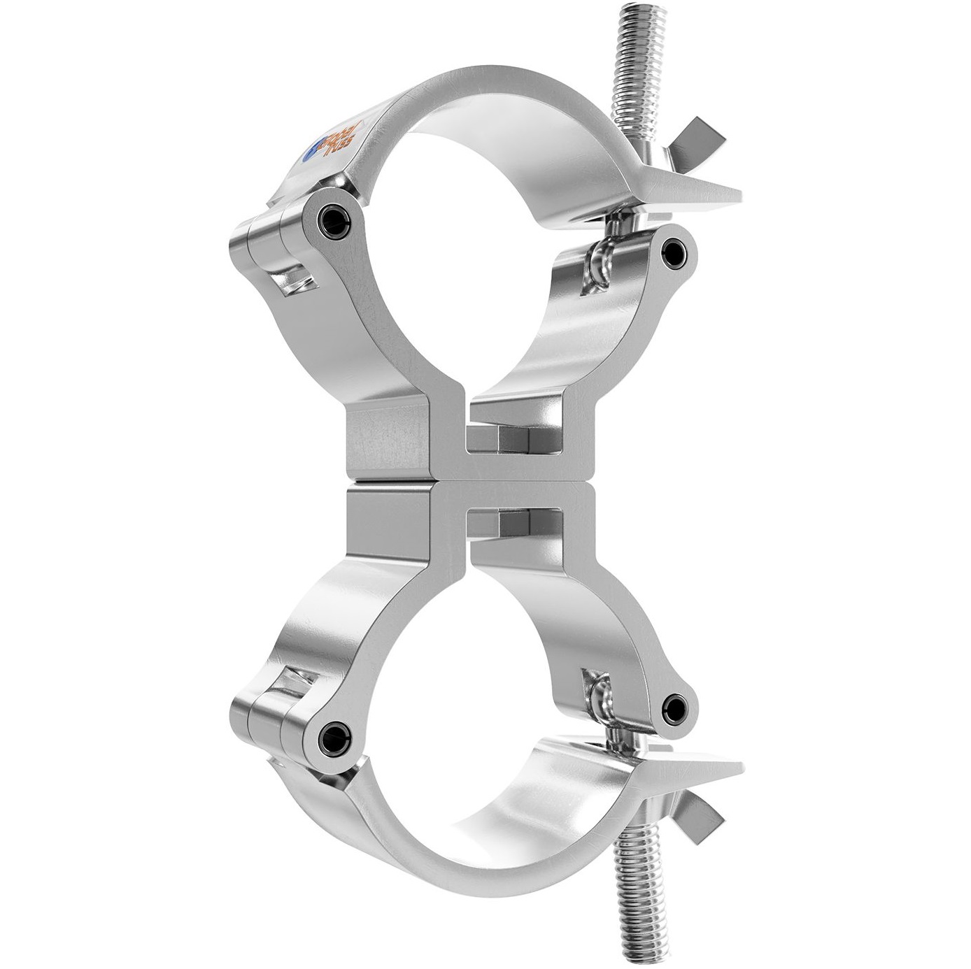 GLOBAL TRUSS 5032-2 DOPPIO CLAMP GANCIO ALISCAF ACCOPPIATORE PER TRUSS DA 50MM
