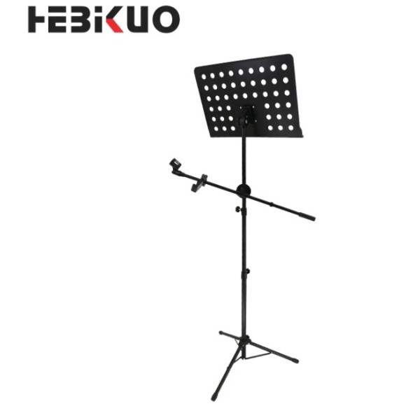 HEBIKUO P06HV LEGGIO DA ORCHESTRA FORATO SMONTABILE REGOLABILE IN ALTEZZA ED INCLINAZIONE