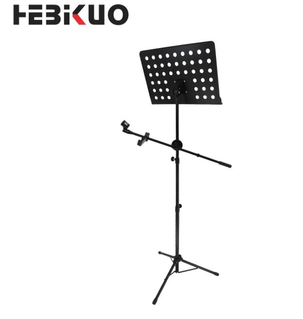HEBIKUO P06HV LEGGIO DA ORCHESTRA FORATO SMONTABILE REGOLABILE IN ALTEZZA ED INCLINAZIONE