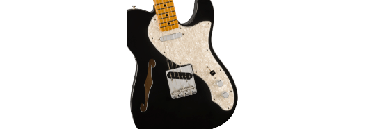 Fender Vintera® II '60s Telecaster® Thinline, Maple Fingerboard, Black
