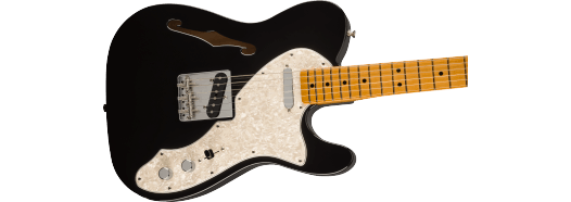 Fender Vintera® II '60s Telecaster® Thinline, Maple Fingerboard, Black