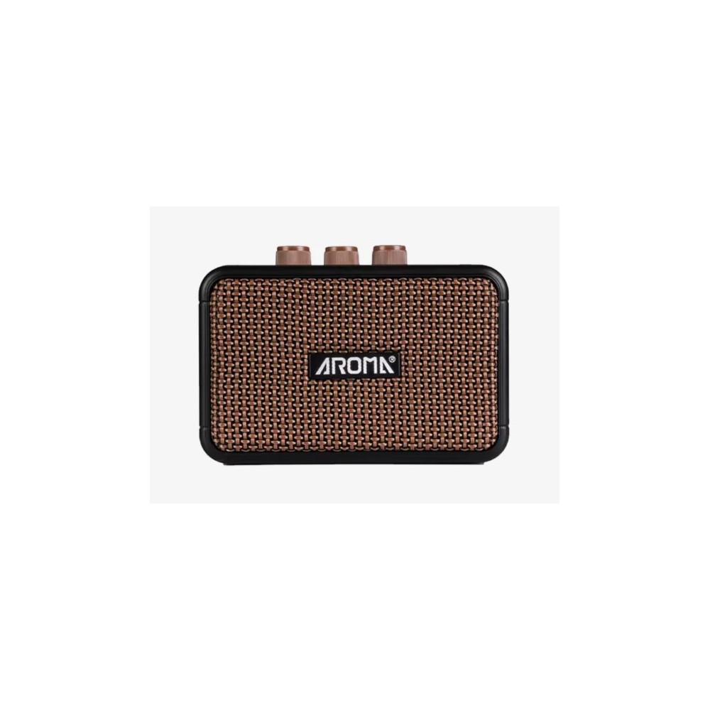 AROMA AG-04 AMPLIFICATORE 5 WATT BLUETOOTH AMP ALTOPARLANTE PORTATILE PER CHITARRA ELETTRICA