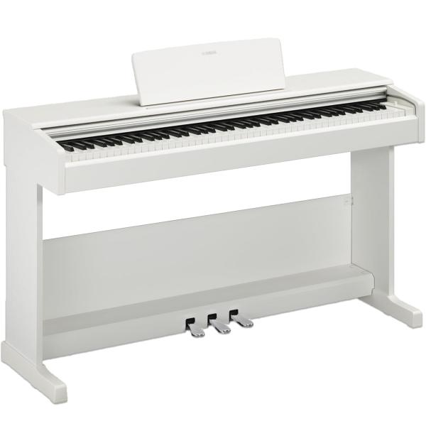 YAMAHA YDP105 WH ARIUS WHITE PIANOFORTE DIGITALE 88 TASTI PESATI COLORE BIANCO