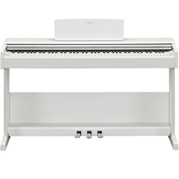 YAMAHA YDP105 WH ARIUS WHITE PIANOFORTE DIGITALE 88 TASTI PESATI COLORE BIANCO