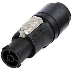 NEUTRIK NAC3MX W-TOP-L TRUE-1 CONETTORE POWERCON OUT 3 POLI DI USCITA CON SISTEMA DI BLOCCAGGIO