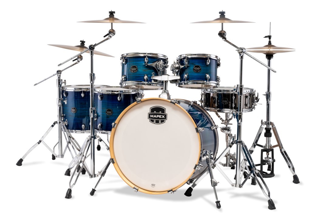 MAPEX IT AR628SFUVNJ ARMORY STUDIOEASE FAST 6 PEZZI BLUE WAVE BURST
