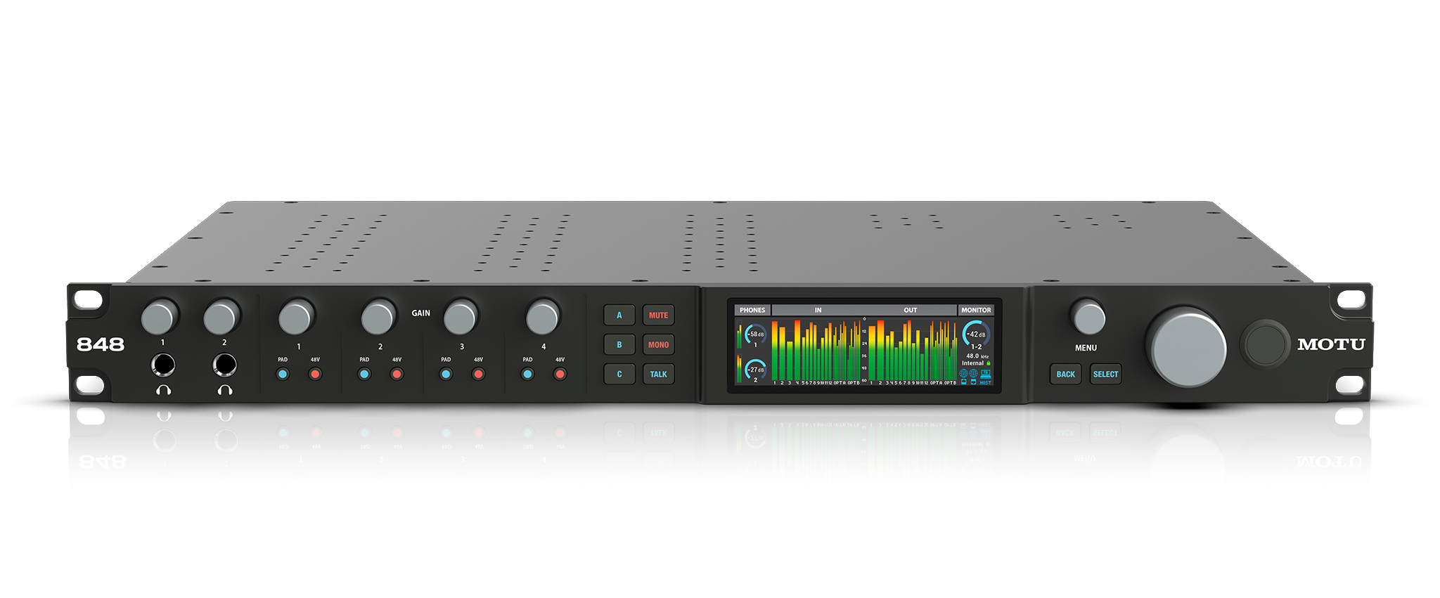 MOTU INTERFACE 848 (THUNDERBOLT 4/USB-C/AVB)