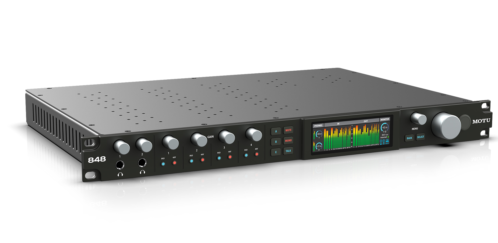 MOTU INTERFACE 848 (THUNDERBOLT 4/USB-C/AVB)