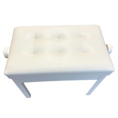 EXTREME PB100WH PANCHETTA PER PIANOFORTE IN LEGNO COLORE BIANCO satinato
