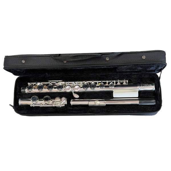 W. Stern flauto traverso silver con astuccio