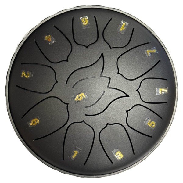 EXTREME STEEL TONGUE 11 TONI TAMBURO ARMONICO 16,5 CM TANK DRUM 6,5″ COLORE BLU