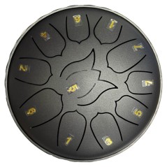 EXTREME STEEL TONGUE 11 TONI TAMBURO ARMONICO 16,5 CM TANK DRUM 6,5″ COLORE BLU