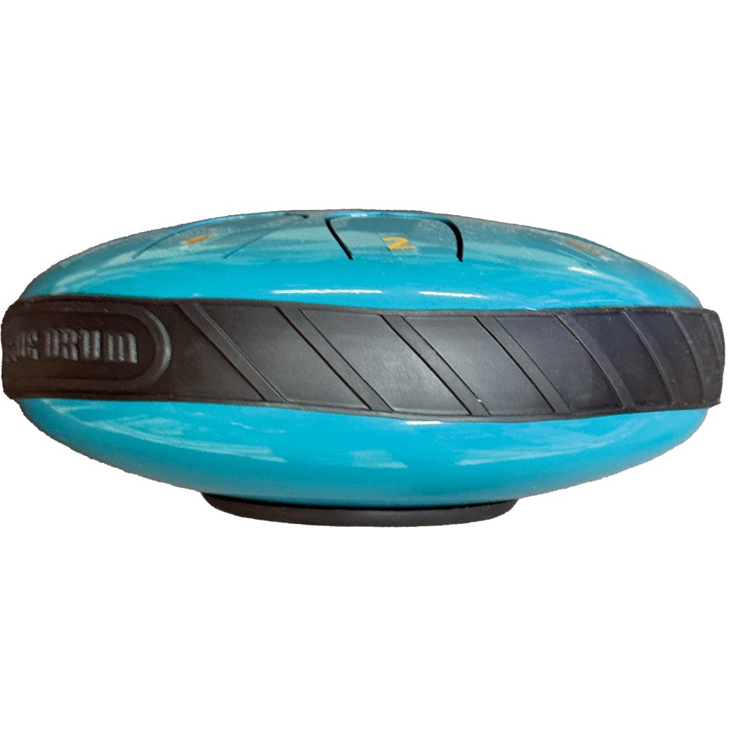 EXTREME STEEL TONGUE DRUM 11 TONI TAMBURO ARMONICO 16,5 CM TANK DRUM 6,5″ AZZURRO