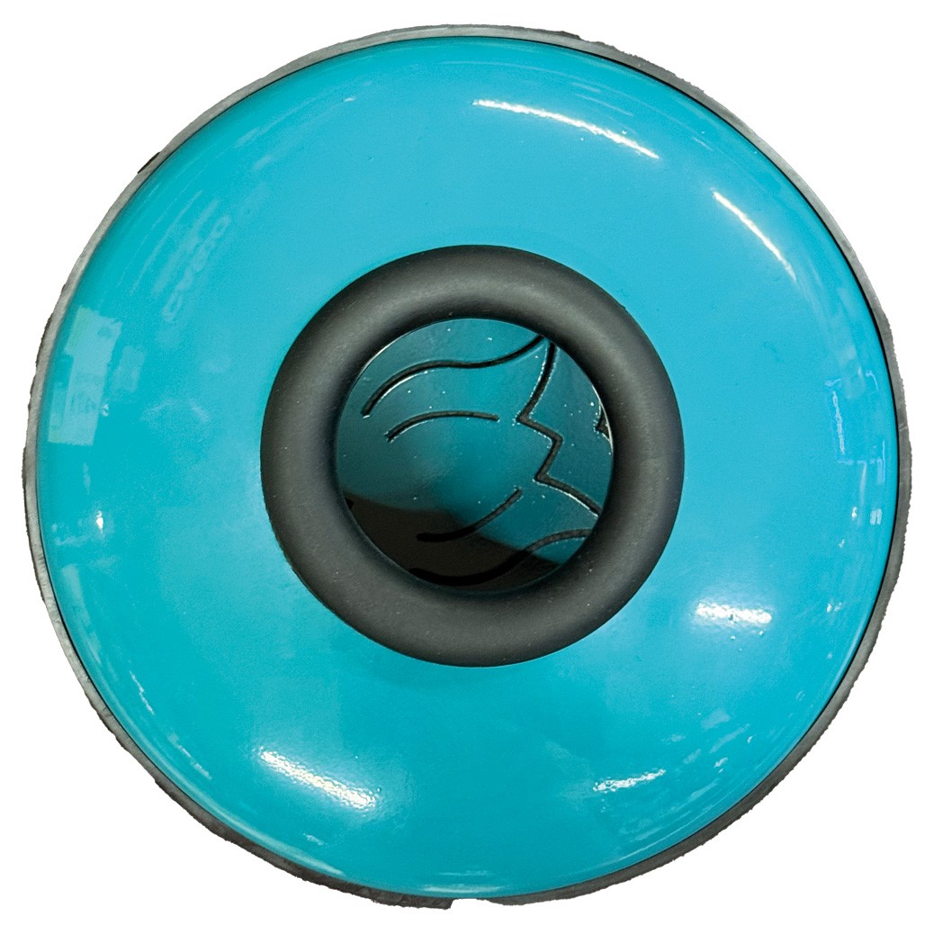 EXTREME STEEL TONGUE DRUM 11 TONI TAMBURO ARMONICO 16,5 CM TANK DRUM 6,5″ AZZURRO