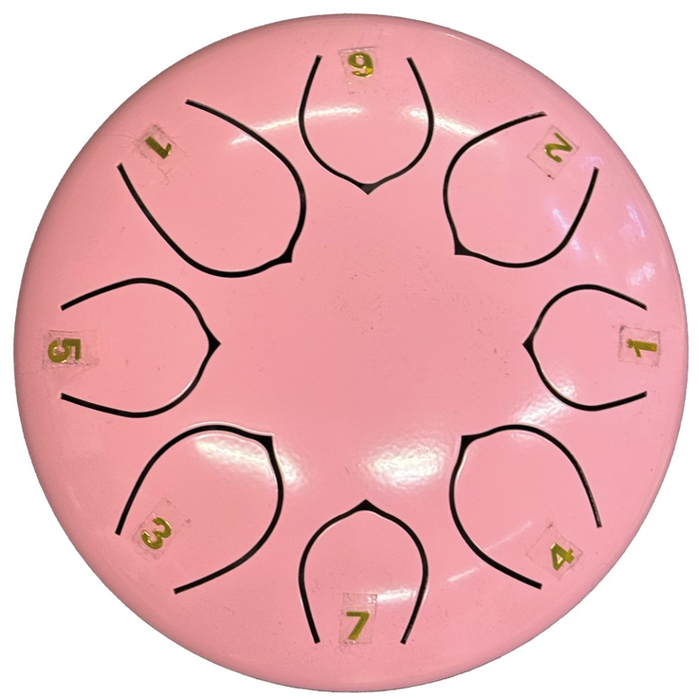 EXTREME STEEL TONGUE 8 TONI TAMBURO ARMONICO 15,5CM TANK DRUM 6″ ROSA