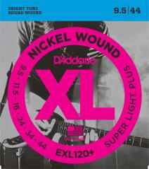 D'ADDARIO EXL120+ 0095-044 BRIGHT ROUND WOUND XL PER CHITARRA ELETTRICA