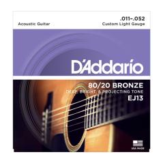 D'ADDARIO EJ13 CORDE PER CHITARRA ACUSTICA 011-052