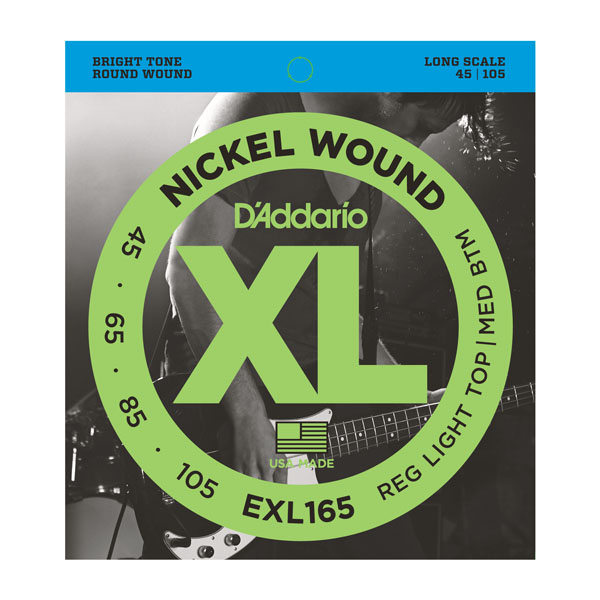 D'ADDARIO D' ADDARIO EXL165 CORDE PER BASSO 45-105