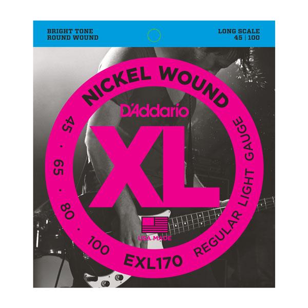 D'ADDARIO D' ADDARIO EXL170 CORDE PER BASSO 45-100