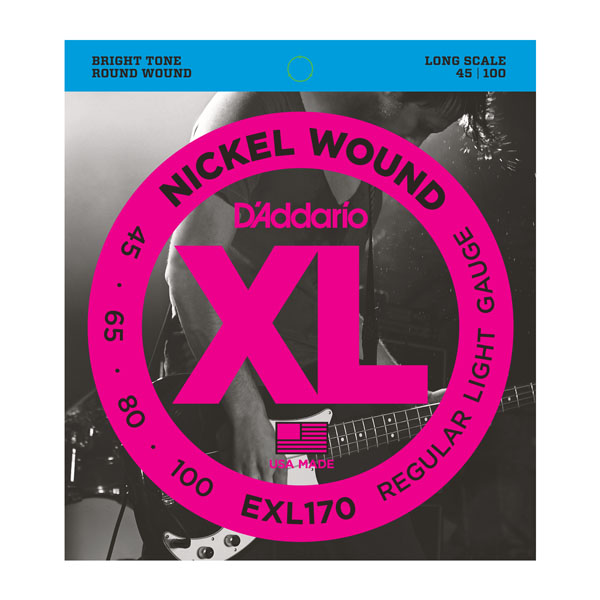D'ADDARIO D' ADDARIO EXL170 CORDE PER BASSO 45-100