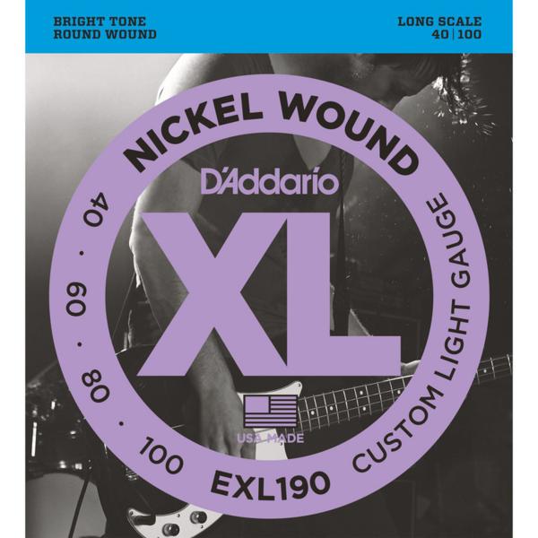 D'ADDARIO D' ADDARIO EXL190 CORDE BASSO EL 040-100