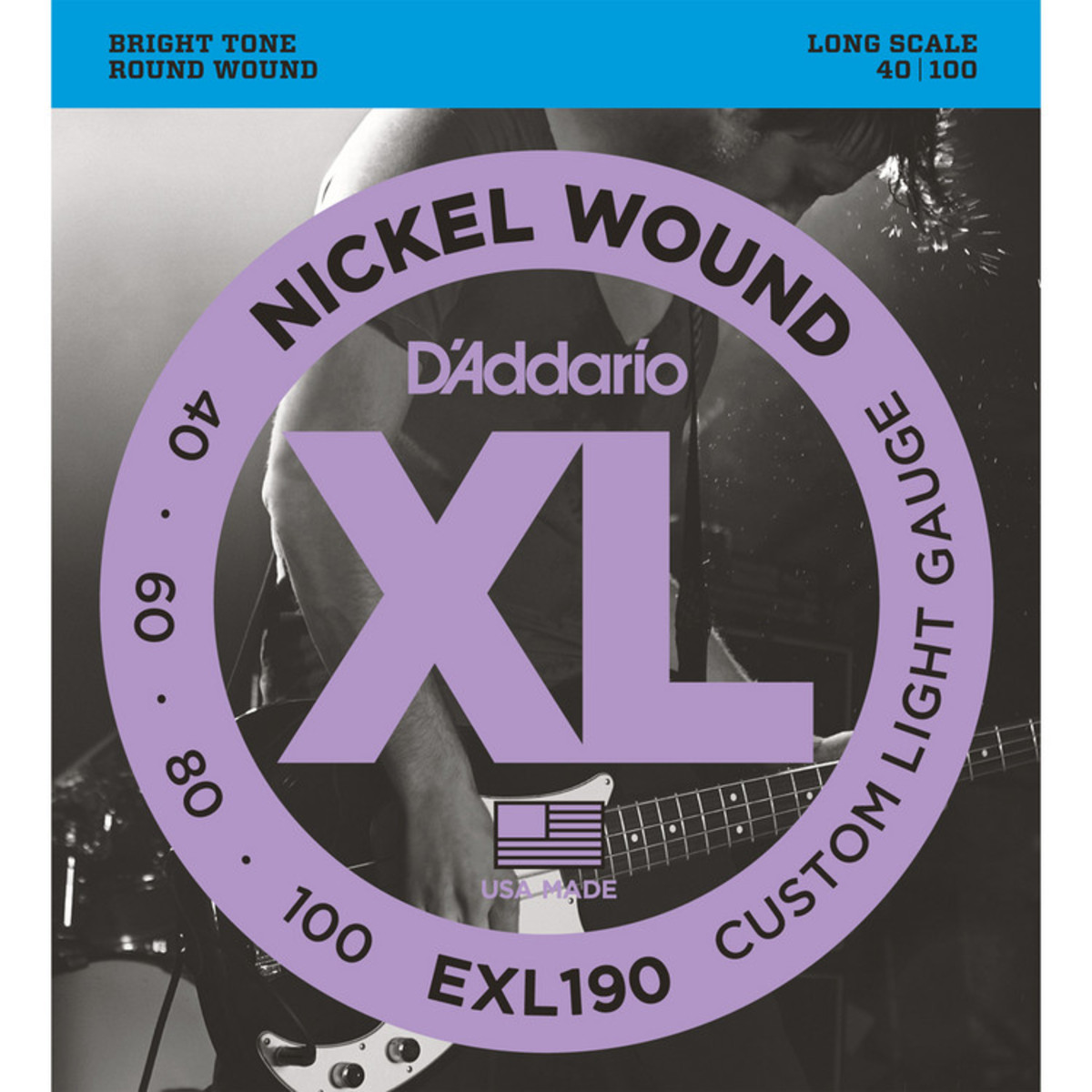 D'ADDARIO D' ADDARIO EXL190 CORDE BASSO EL 040-100