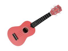EKO UKULELE PRIMO PINK SOPRANO SERIE STUDENT COSTRUITO IN LINDEN DI COLORE ROSA