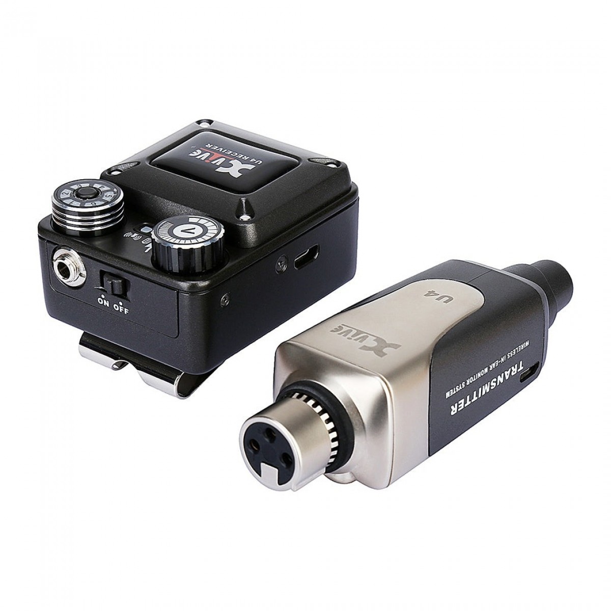 XVIVE U4 SISTEMA IN-EAR MONITOR WIRELESS KIT CON TRASMETTITORE E RICEVITORE