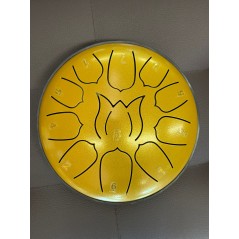 EXTREME STEEL TONGUE 11 TONI TAMBURO ARMONICO 16,5 CM TANK DRUM 6,5″ COLORE ORO