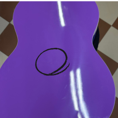 Chitarra Classica EKO CS10 Violet – Con Piccola Imperfezione sul Retro