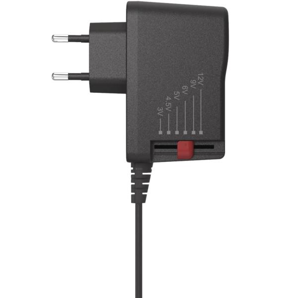 KARMA ACR 519 ALIMENTATORE UNIVERSALE 600MA MULTI TENSIONE SELEZIONABILE DA 3 A 12V