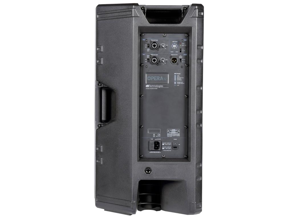 DB TECHNOLOGIES OPERA 12 CASSA ATTIVA 2 VIE WOOFER 12" 600 WATT RMS