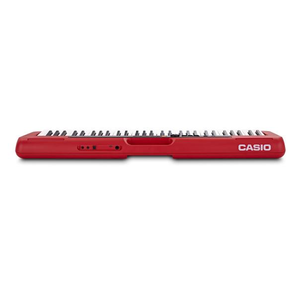 CASIO CT-S200 RD TASTIERA PORTATILE 61 TASTI MIDI USB COLORE ROSSO
