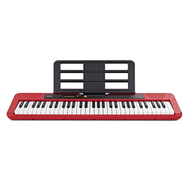 CASIO CT-S200 RD TASTIERA PORTATILE 61 TASTI MIDI USB COLORE ROSSO